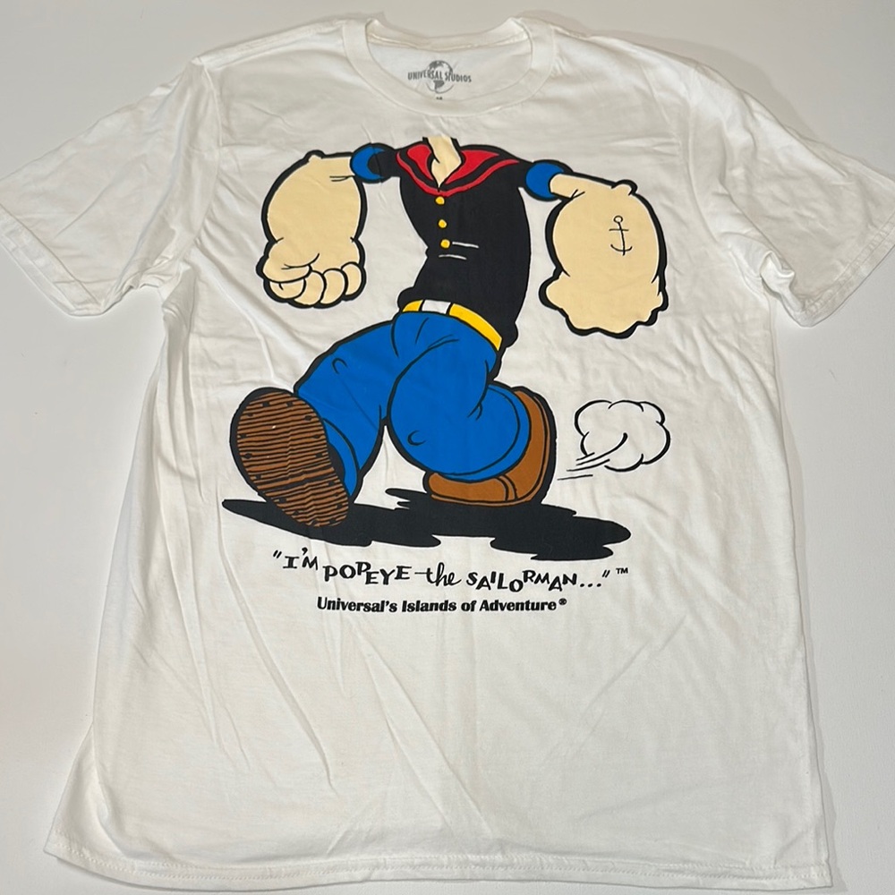 POPEYE UNIVERSAL STUDIOS SHIRT